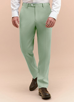 front James Dusty Sage Structured Stretch Dress Pants