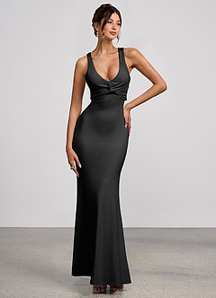 Zinnia Negru Rochie maxi image3