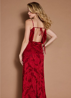 Amanda Ruby Red Maxi Dress image2