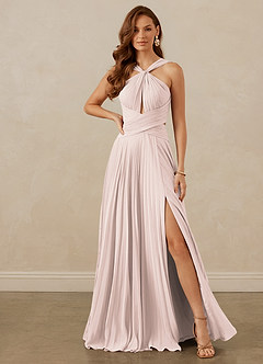 Christian Siriano Bridal for Azazie 1009 Suknie dla druhen Linia A Szyfon Długość podłogi Sukienka image2