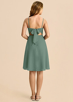 Azazie Shale Klä av A-Line i Chiffong Rosett image2