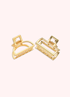 front Set mit Krallenklammern aus Metall