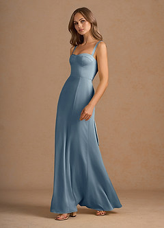 Amaris Powder Blue Maxi Dress image4