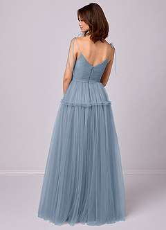 Barbie ♥ Azazie Final Sale Blue Jay A-Line Tulle Dress image6