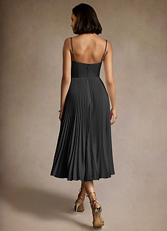 Dulcie Eucalyptus Robe mi-longue plissée image6