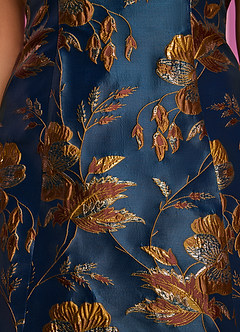Barbie™ ❤ AZAZIE 4001 Bow Mini Brocade A-line Dress image10