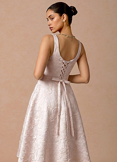 Effie Baby Pink Midi Dress image2