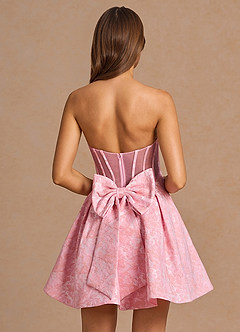 Imogen Multi Rosa Mini abito image7