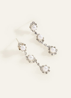 front Pearl Drop Jewelry 3-Pieces Set