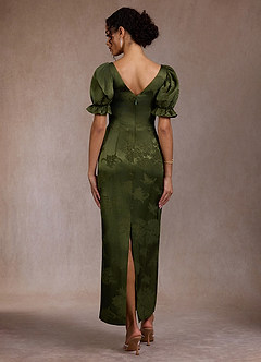Allira Dark Moss Maxi Dress image2