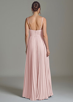 Azazie Catie Bridesmaid Dresses Blushing Pink A-Line Sweetheart Neckline Chiffon Dress image6