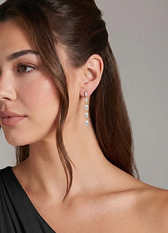 front 3-Pack Bold Beauty Drop Earrings