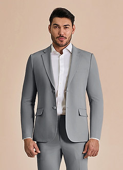 front William Grey Comfort Blend  Suit Jacket