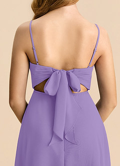 Azazie Shale Jurk van Chiffon met A-Lijn Boog Tahiti image6