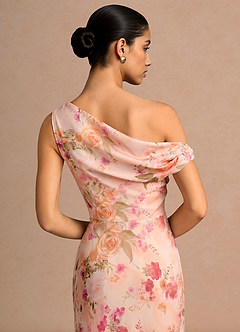 Robe Maxi Bouquet Florale Abstrait Elodie image6