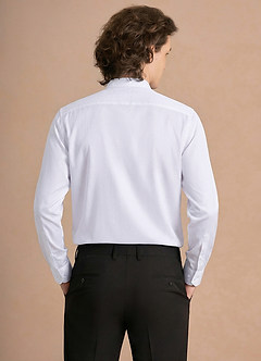 front Edward White 100% Cotton Non-Iron Dress Shirt
