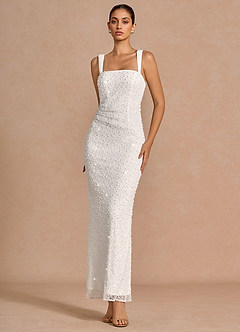 Calanthe White Maxi Dress image4