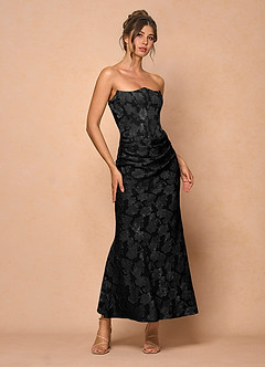 Ezrena Black Maxi Dress image4