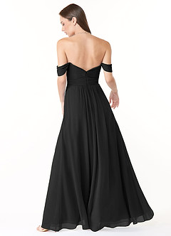 Azazie Millie Final Sale Agave A-Line Sweetheart Neckline Chiffon Convertible Dress image4