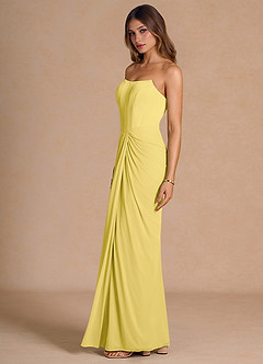 Vestido Amarillo Pastel Maxi Anais image5