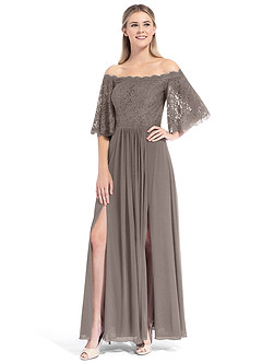 hazelnut bridesmaid dresses