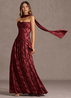 Kleid Gabriela Wein image4