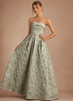 Florentine Blue Maxi Dress