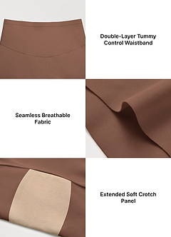 front High Waist Tummy Control Seamless Shapewear Shorts
