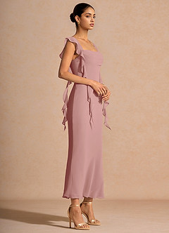 Robe Longue Rose Clair Diana image6