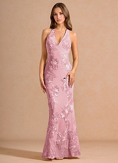 Abito Lungo Rosa Dulcie image3