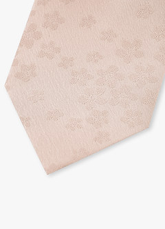 front Jacquard Skinny Tie