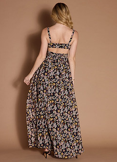 Aspen Black Multi Maxi Dress image8