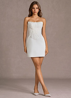 Leina White Mini Dress