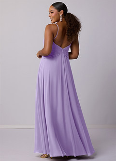 Barbie ♥ Azazie Bridesmaid Dresses Lilac A-Line Chiffon Dress image8