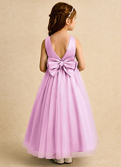 Azazie Lior Flower Girl Klänningar Klänning Balklänning i Tyll Plisserad image5