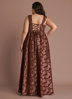 Hazel Maxi Klänning Mocha Coco image10