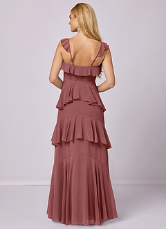 Barbie ♥ Azazie Bridesmaid Dresses Amethyst A-Line Sweetheart Neckline Chiffon Dress image5
