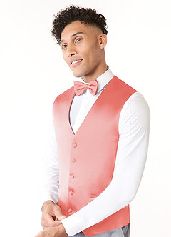 front Matte Satin Vest