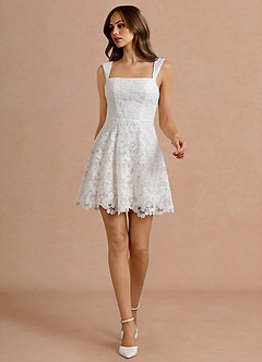 Trisha Mini Klänning Vit image1