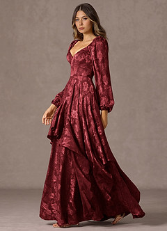 Vestido Vino Largo Milena image4