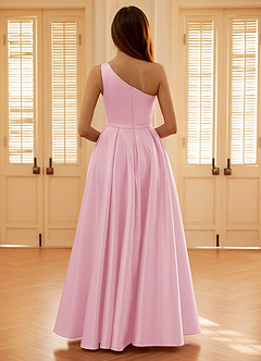 Millie Rosa Abito da ballo in raso a trapezio image2