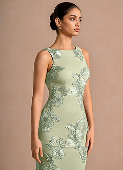 Vestido Verde Claro Midi Taylin image6