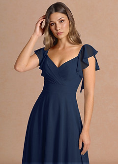 Leilani Navy Midi Dress image5