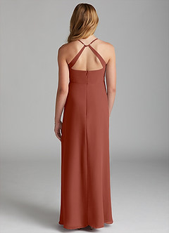 Azazie Davis Junior Auburn A-Line Chiffon Dress image5