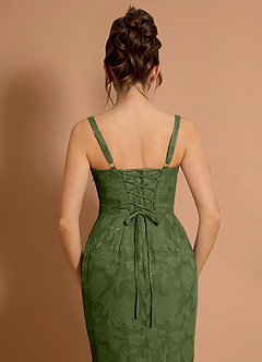 Aubrey Maxi Klänning Oliv image6