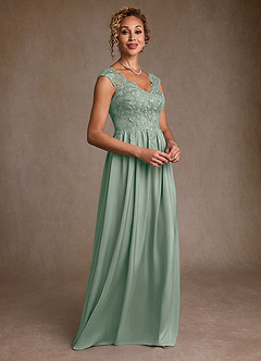 Azazie Amethyst Abiti per la Madre della Sposa Abito A-Line in Pizzo Agave image5