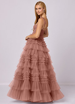 Barbie ♥ Azazie Bridesmaid Dresses Cedar Rose A-Line Sweetheart Neckline Tulle Dress image2