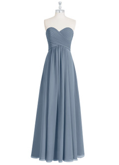 Azazie Yazmin Bridesmaid Dresses Twilight A-Line Sweetheart Neckline Chiffon Convertible Dress image8