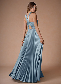 Teresa Powder Blue Maxi Dress image2