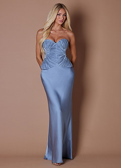 Kleid Artemis Puderblau image5
